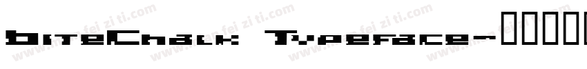 BiteChalk Typeface字体转换